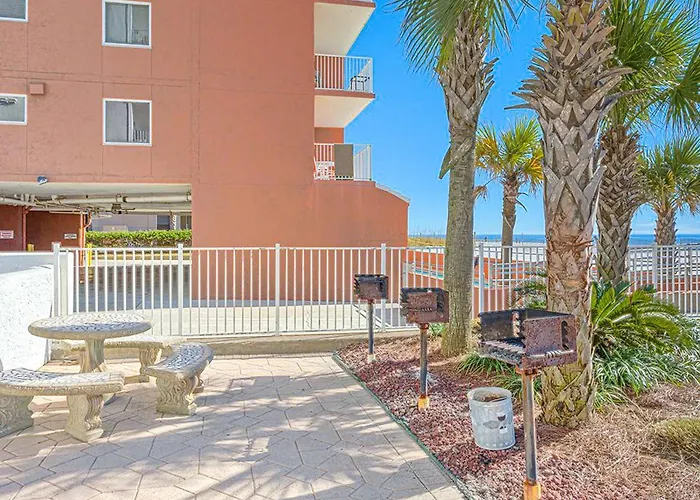 Beachfront With Private Balcony Outdoor Pool Direct Access & Views Holiday home Gulf Shores