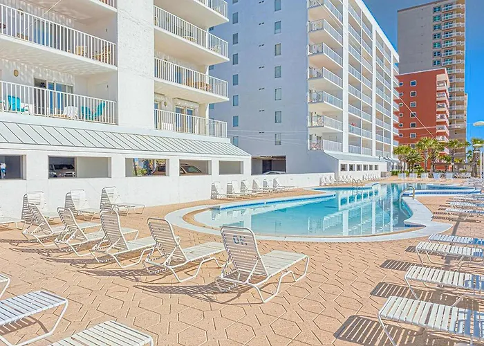 Beachfront With Private Balcony Outdoor Pool Direct Access & Views Holiday home Gulf Shores